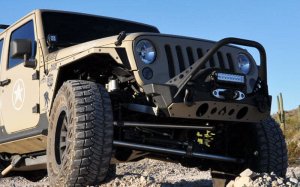 Jeep Wrangler JK Bumper - Front - Artec Industries - Rock Guard - `07-`18